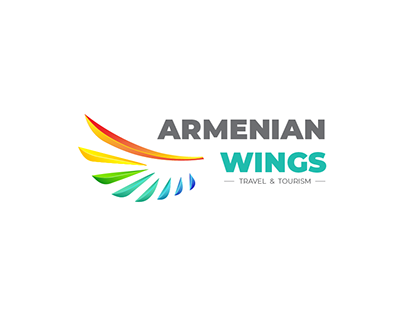 Armenian Wings Travel Agency - logo design