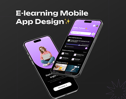 E-learning Mobile App Design | Education Mobile App