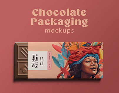 Chocolate Packaging Mockups