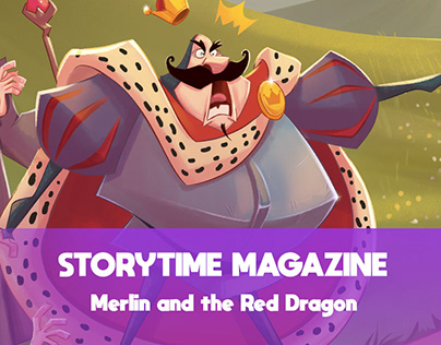Merlin and the Red Dragon - Storytime #84