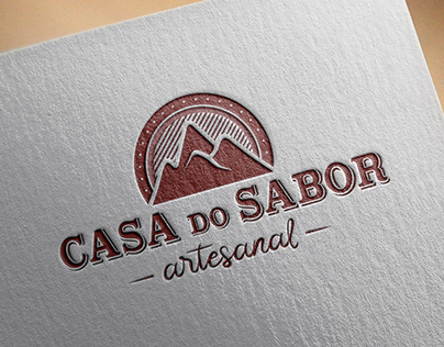 Identidade Visual Casa do Sabor, redesign logo e rótulo