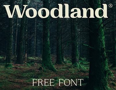 Woodland - Free Serif Font