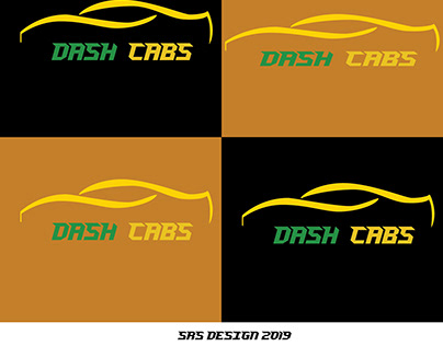 Dash Cabs logo design