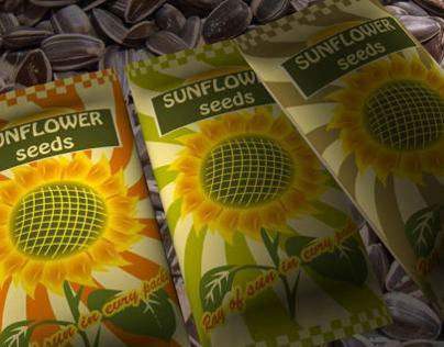 Sunflower seed packaging
