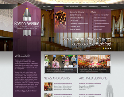 Boston Avenue Website and Logo