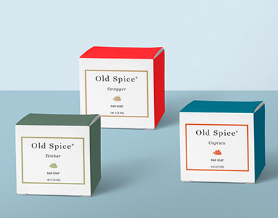 Old Spice Bar Soap Packaging Redesign