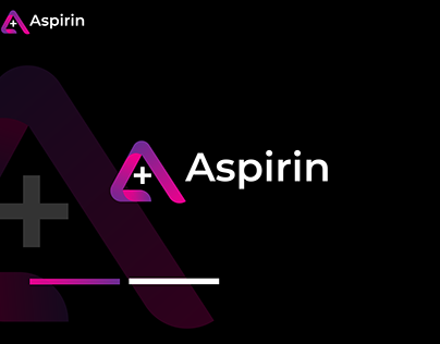 Aspirin 3d Medical Logo