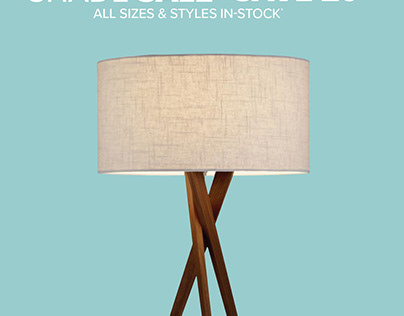 ADC 724W Spring Lamp Shade Sale