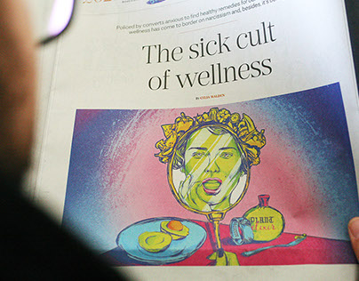 Sunday Times Illustration: Wellness & Narcissism