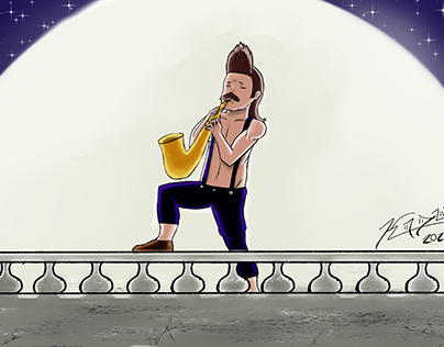 Sax guy from regular show