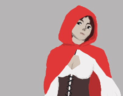 Red Riding Hood Shooter - Character Concept Designs