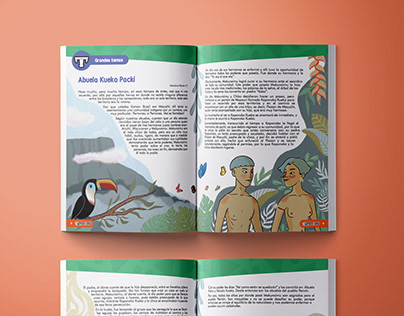 Revista Tricolor- Ilustraciones y diagramación