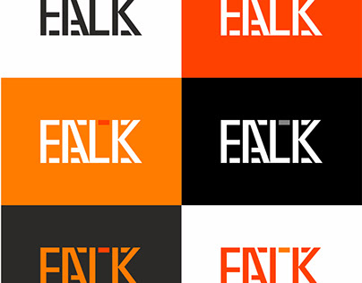 Студия дизайна «FALK», разработка логотипа