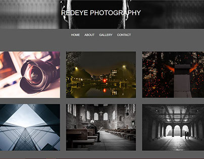 RedEye Photography example use of bootstrap