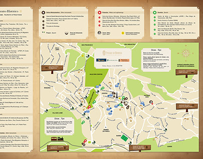 Projeto Mapa Turístico - Posada Mondego - Ouro Preto