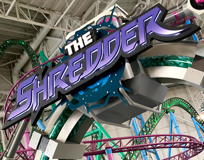 Nickelodeon Universe Theme Park Signage and Logos