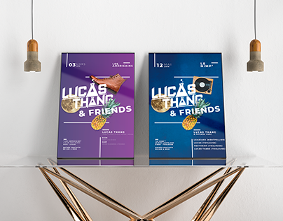 Posters // Lucas Thang Party