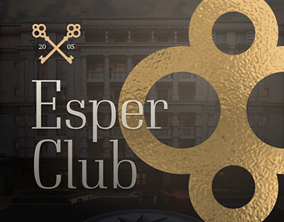 Landing Page for the real estate Esper Club