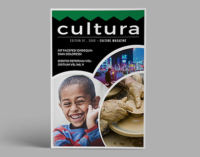 Culture Magazine Template - Cultura