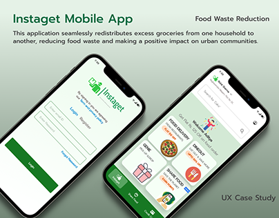 Instaget Mobile app : UX Case Study