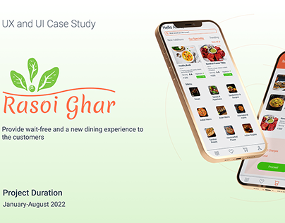 Rasoi Ghar - UX and UI Case Study