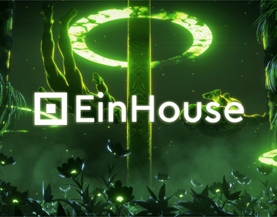 EinHouse - Real estate logo design & brand identity
