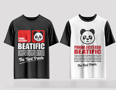 Panda T-shirts design