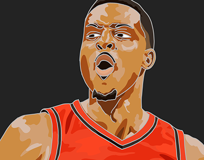 NBA Trail Blazers Illustrations
