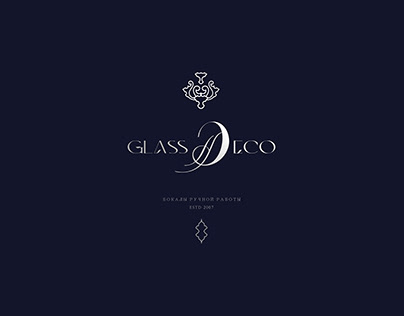 Логотип glass Deco