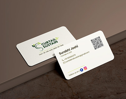 Curtail & Sustain Visiting Card