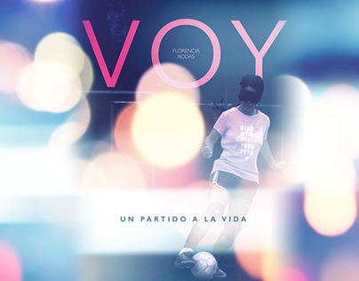 Afiche publicitario "VOY"