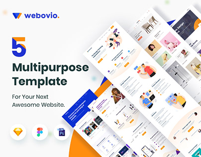 Webovio - Multipurpose Website Homepage