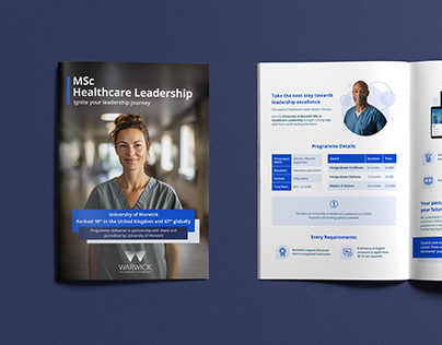 MSc in Healthcare Leadership brochure