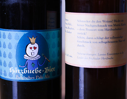 Beer-Label for Fricktaler Herzbuebe