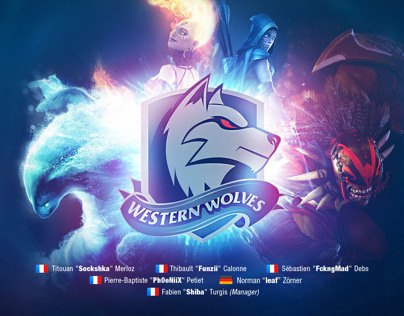 Western Wolves Team Wallpapers