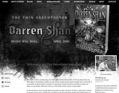 Darren Shan Website