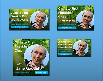 Climate First Bank - Webinar Social Media Design