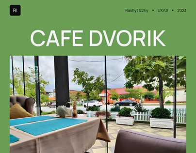 Cafe Dvorik | Website Design
