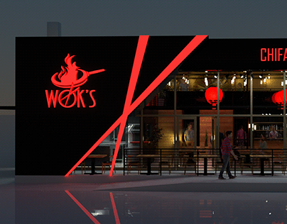 Diseño Restaurante Wok's