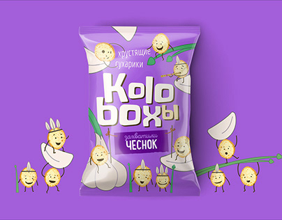 Koloboxы Snack Packaging Design