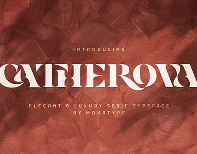 Catherova - Elegant and Luxury Serif