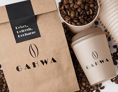 GAHWA coffee brand identity