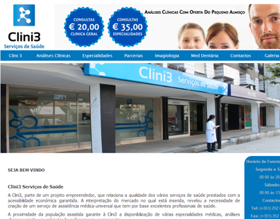 Clini3 - Serviços de Saúde