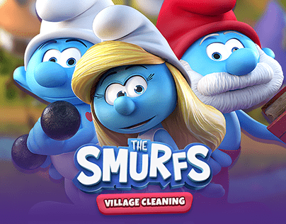 The Smurfs Village Cleaning Web/Mobile