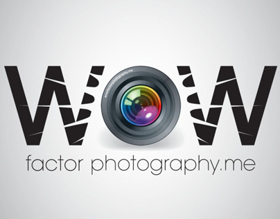 Logo design: WOW factor photography + Others