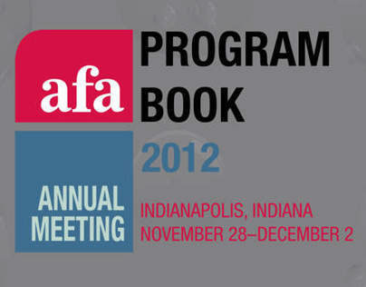 AFA Annual Meeting Program Book