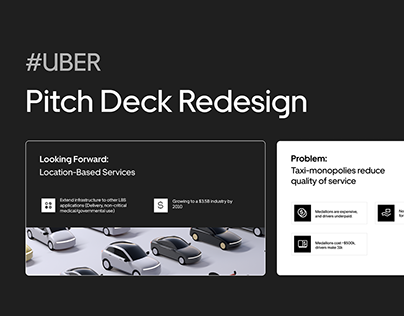 Presentation Design/Pitch Deck: Uber