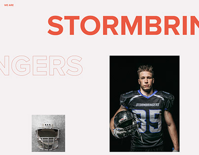 STORMBRINGERS — New Website'20 (American football team)