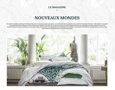 Page Magazine Alexandre Turpault - Nouveau Monde