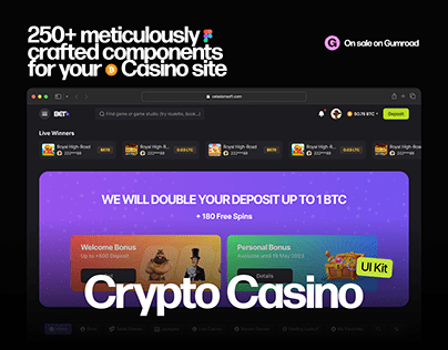 Crypto–Casino UI-kit